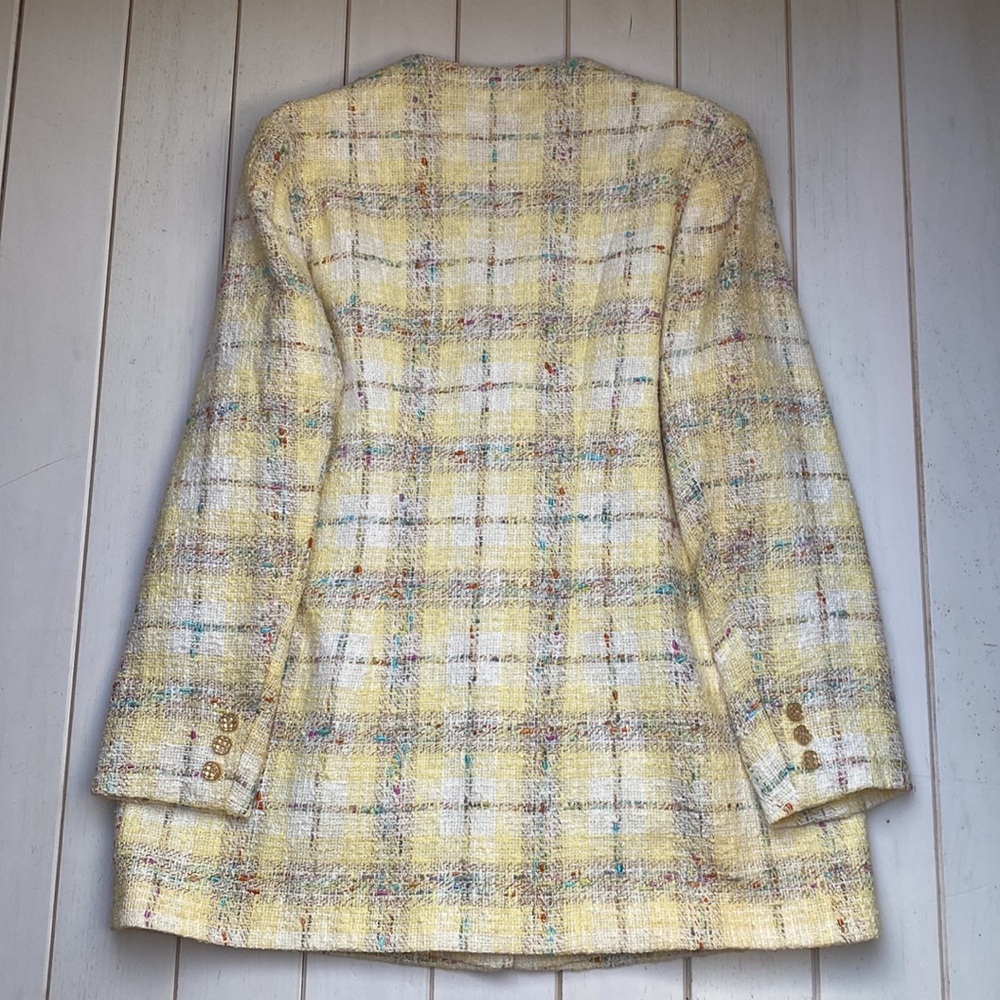 Spring tones Tweed Blazer - Picture 9 of 14